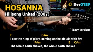 Hosanna - Hillsong United (2007) Easy Guitar Chords Tutorial with Lyrics Part 4 REELS