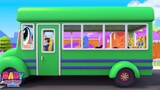 Roda di bus | Lagu anak anak | Baby Toot Toot Indonesia | Bayi sajak | Video edukasi | Animasi