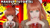 ☆ Just Monika Cosplay Makeup Tutorial Doki Doki Literature Club ☆