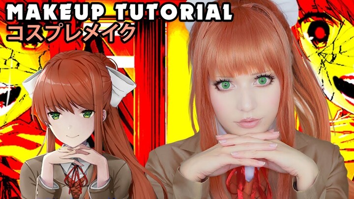 ☆ Just Monika Cosplay Makeup Tutorial Doki Doki Literature Club ☆