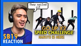 PINOY REACTS to SB19 - GO UP 2X SPEED Dance Practice REACTION