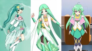 มาดูสาวผมเขียวสุดสวยในการ์ตูนจีนสามเรื่องกัน