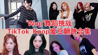 又一个Cha火了！kpop爱豆都在跳！arin&秀彬一起合拍啦 Wop challenge TikTok kpop爱豆挑战翻跳合集