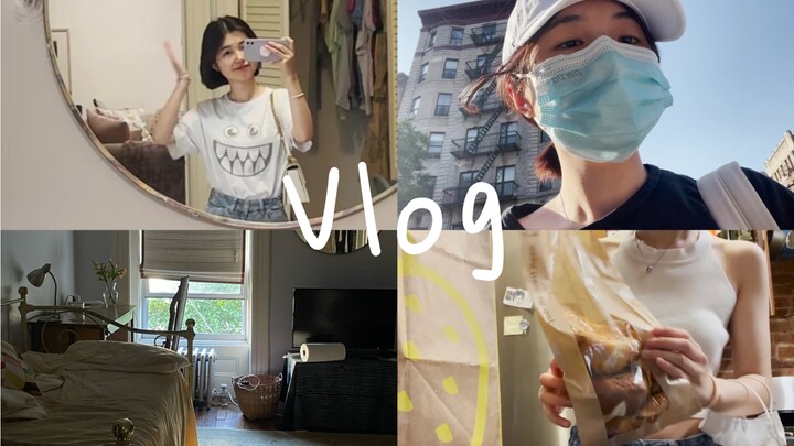 Vlog | Found a Totally Satisfying Apartment in NYC — Room Tour! A Mini Oven Brings Croissant Freedom