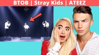 VOCAL COACH Reacts to LOVE POEM - Eunkwang BTOB X Seungmin Stray Kids X Jongho ATEEZ (SHEEESH)