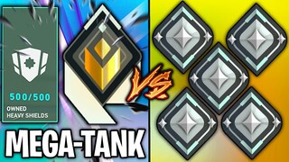 1 Radiant Mega-Tank VS 5 Silver Players! - Who Wins?