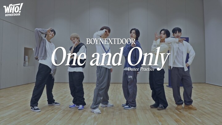 【BOYNEXTDOOR】Ruang Latihan | Latihan Tari 'One and Only'