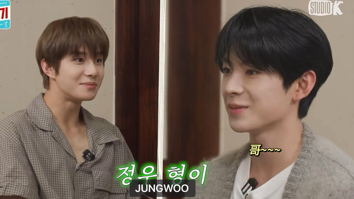 So I really did hold you like this when we were kids!