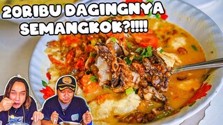 GILA! ISI DAGING NYA BANYAK CUMA 20RIBU!!! SOTO KOLONG MRT DEPAN PASAR