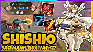 ⭐Onmyoji Arena⭐ Ngạc nhiên với sức mạnh mới của Shishio lùa team bạn chạy tụt quần @@!