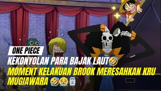 Kentut Brook meresahkan Kru mugiawara 😂🤣 | apalagi sama Chopper 🤣😭