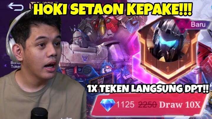 1X TEKEN DAPET SKIN TRANSFORMER ROGER??? NIKMAT APA INI COY 1X TEKEN LANGSUNG DAPET 300K DOANG!!