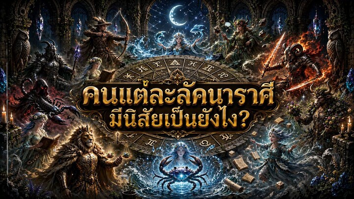 คนแต่ละลัคนาราศี มีนิสัยเป็นยังไง? l Astrotopia