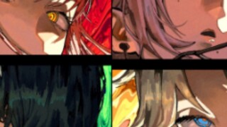 Di mata orang yang lewat, siapa di antara keempat saudari ini yang terlihat paling kuat?