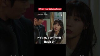 He's my boyfriend! No, he's MY boyfriend #MissNightAndDay #JungEunji #ChoiJinhyuk #Netflix