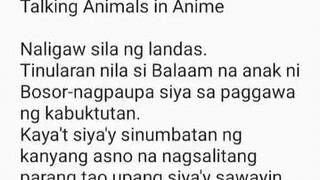 Bible x Anime | Talking Animals in Anime 😸🐼