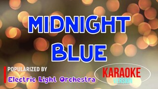 Midnight Blue - Electric Light Orchestra | Karaoke Version |HQ 🎼📀▶️