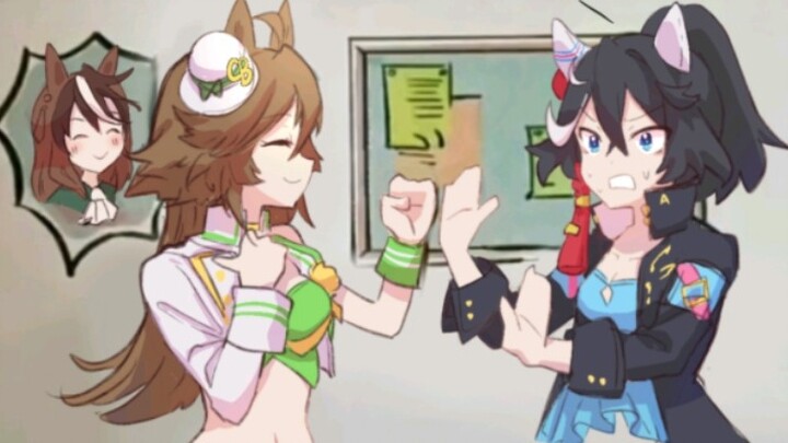 [ Uma Musume: Pretty Derby ] Wherever Brother Qian runs, I will run too