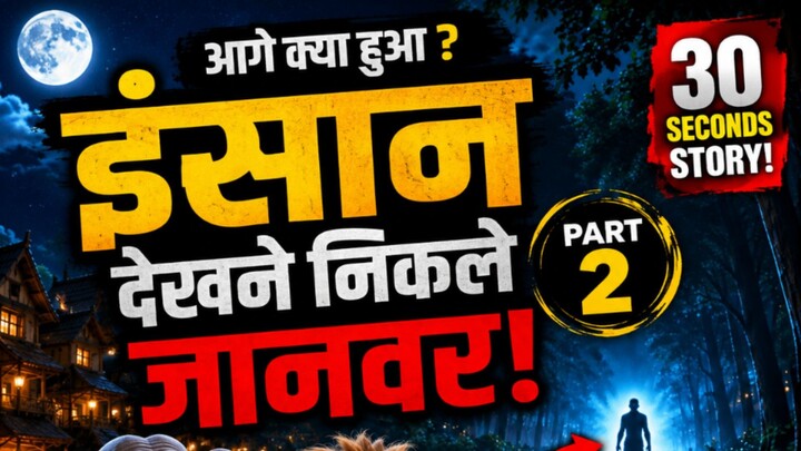 इंसान देखने निकले जानवर 🐐 ।