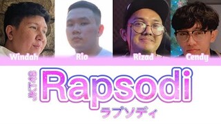 JKT48 - Rapsodi | Windah Basudara, Rizad Immalano, Rio Djaja, Crispy Cendy Ai Cover Song