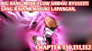 Alur Cerita BLUE LOCK Chapter 130,131,132 - SHIDOU MODE FLOW, SANG RAJA MEMASUKI MEDAN TEMPUR