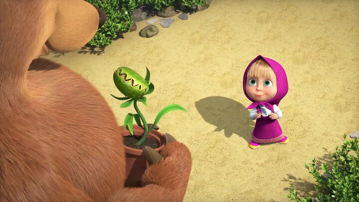Masha And The Bear Tập Phim Cách Huấn Luyện Cây Của Bạn
