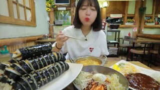 25 năm không thay đổi giá, kimbap chỉ 1000won #food