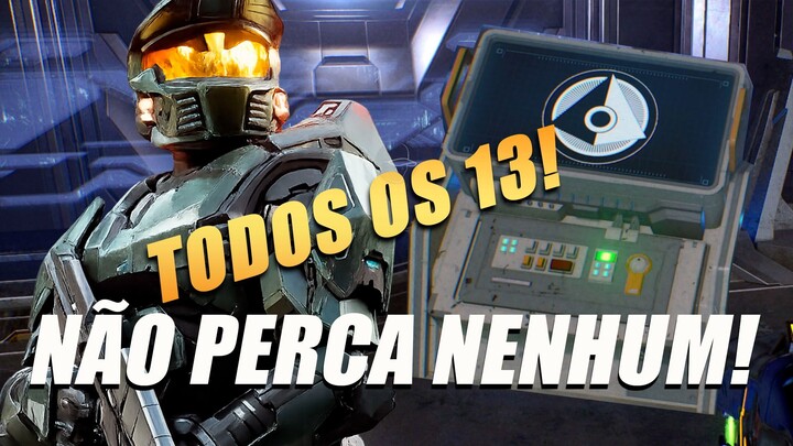TODOS OS TERMINAIS de HALO CAMPAIGN EVOLVED Guia Completo