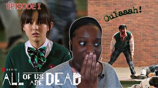 ALL OF US ARE DEAD | 지금 우리 학교는 - ÉPISODE 1 REACTION FRANÇAIS