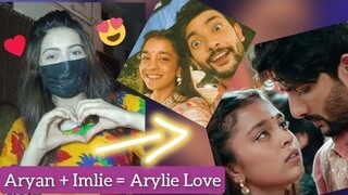 Pakistani react on Arylie Funny Moments || Imlie and Aryan