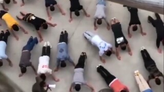 A factory tests physical strength