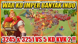 KD IMPER BANYAK INDO 3245 BAKAL LAWAN 5 KD WAR KVK 2 PASS 4 !!