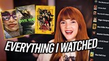 EVERYTHING I WATCHED IN APRIL 2024 | Movies and TV | Spookyastronauts