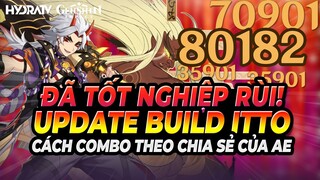 Update Build ITTo: Itto Của Tui Đã Hết Trẩu! Update Chỉ Số Build Itto Tốt Nghiệp & Combo Itto!