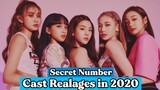 Cast Realages In 2020 (Secret Number) Ogawa mizuki, Dita karang, Jinny Park, |RW Facts & Profile|