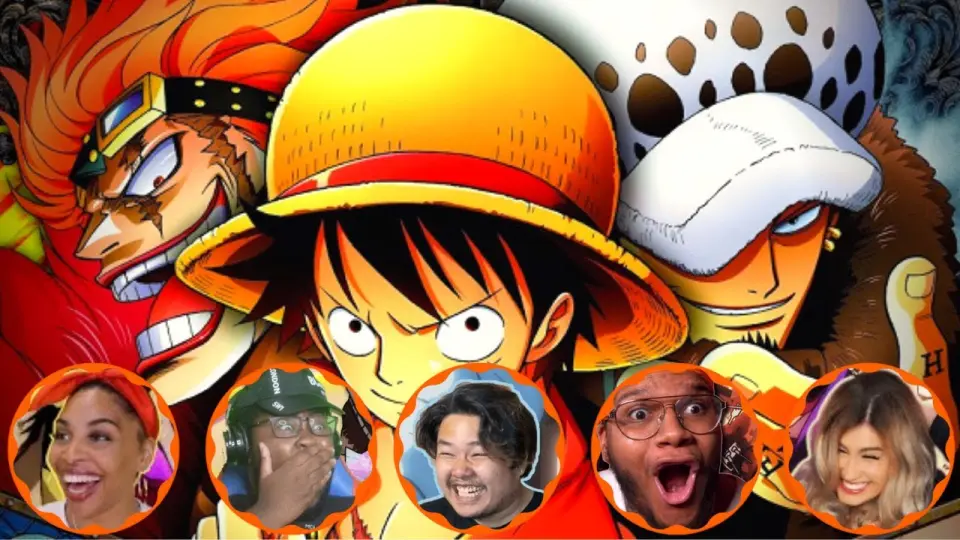 Luffy Law And Kid Vs Beast Pirates Best Reaction Compilation One Piece Episode 978 Bilibili