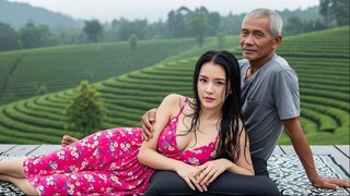 Calm Rain Sounds in the Countryside | Relaxing Music for Sleeping