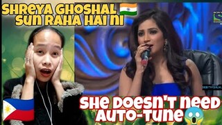 Filipina reacts to Shreya Ghoshal श्रेया घोषाल - Sun Raha Hai Na