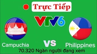 VTV6 TRỰC TIẾP U23: CAMPUCHA - PHILIPPINES | Lượt 2 Bảng A U23 Đông Nam Á