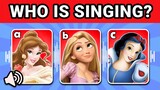 Guess Who's SINGING Top 50 Disney SONGS? | Disney Song Quiz Challenge