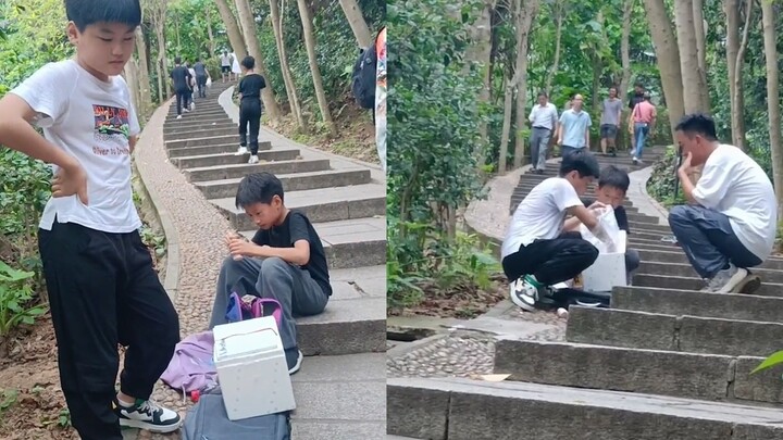 Kid Struggles to Sell Ice Cream in the Mountains During Vacation—But After Mom’s Advice, Orders Star