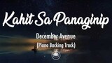 Kahit Sa Panaginip - December Avenue (Piano Backing Track)