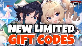 NEW Limited CODES! FREE PRIMOGEMS | Genshin Impact Gift CODES March 2021