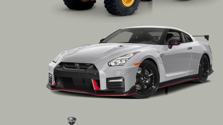 BEETLE BOLT TRACKTOR, NISSAN GTR DAN DUMP TRUCK