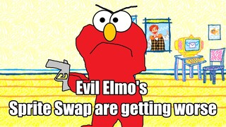 M.U.G.E.N Battle: Evil Elmo Sprite Swap are getting worse.