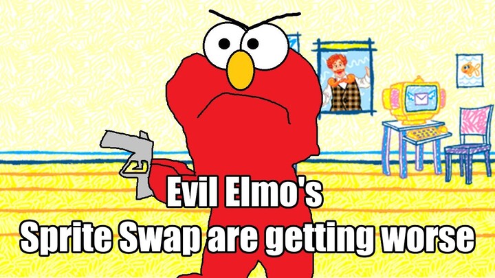 M.U.G.E.N Battle: Evil Elmo Sprite Swap are getting worse.