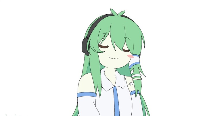 Sanae was just listening to the song