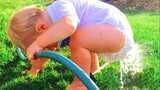 Cute Baby Playing With Water Will Make You Laugh 2 - Funniest Babies Videos