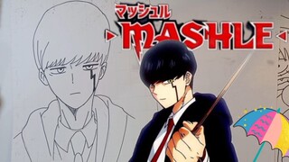 menggambar anime mashle