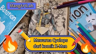 Mewarna Cyclops dari komik X-Men